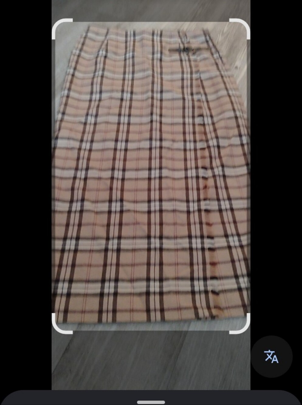 Vintage Plaid Beige High-Waist Women’s 100% Wool Skirt✨❤️🔥🔥 - Picture 4 of 8